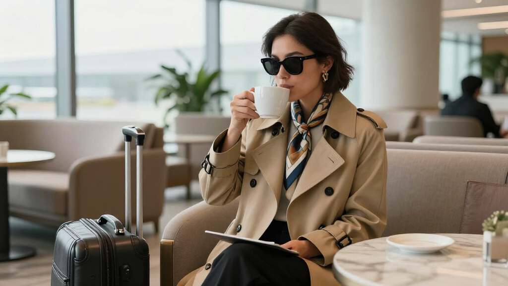 best luxury travel outfits
