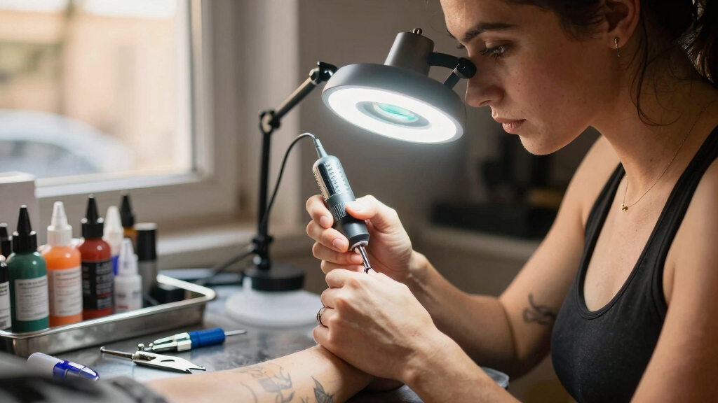 best led magnifying lamp for piercers