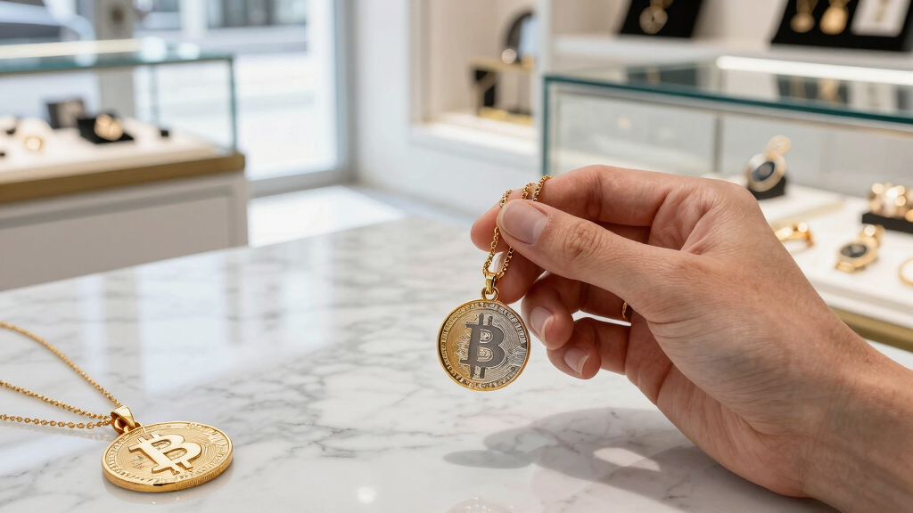 patriotic Bitcoin jewelry