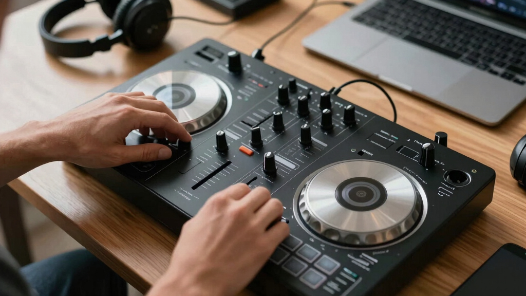 best dj controller with built-in sound card