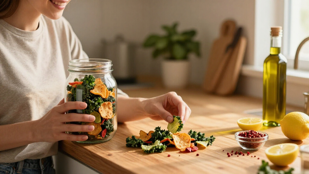 dehydrated kale chips assorted flavors