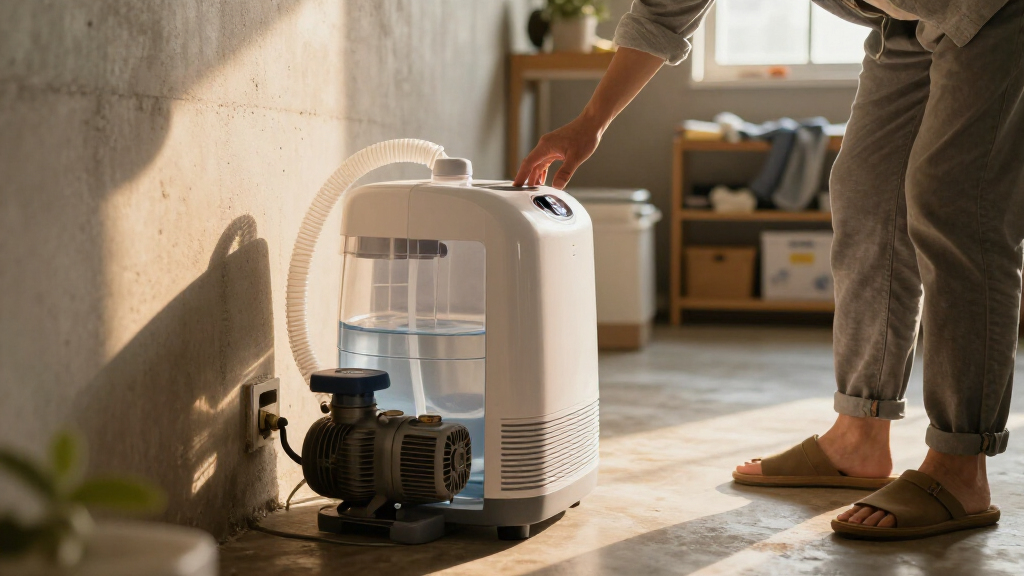 best basement dehumidifier with pump