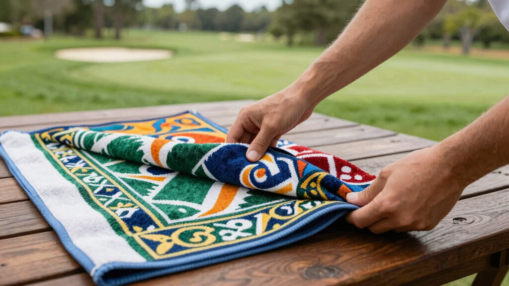 13 Best Patterned Luxury Golf Towels That Elevate Your Game and Style