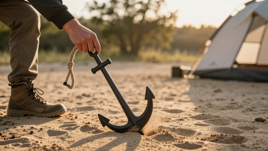 best heavy duty sand anchors for campsites