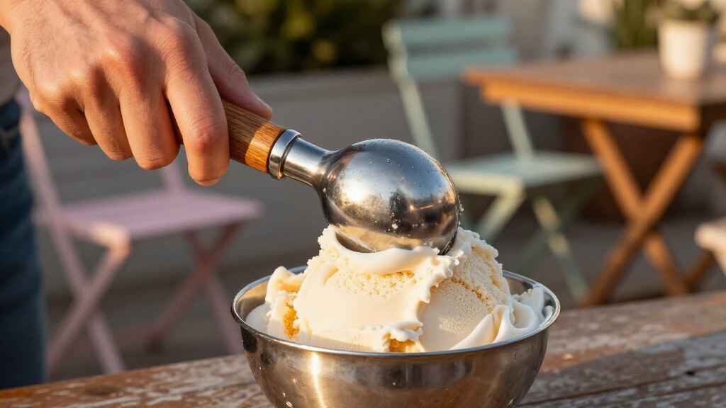 ice cream scoop for hard ice cream