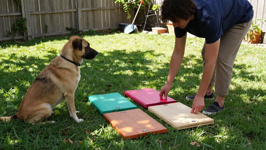 place boards for dog training set