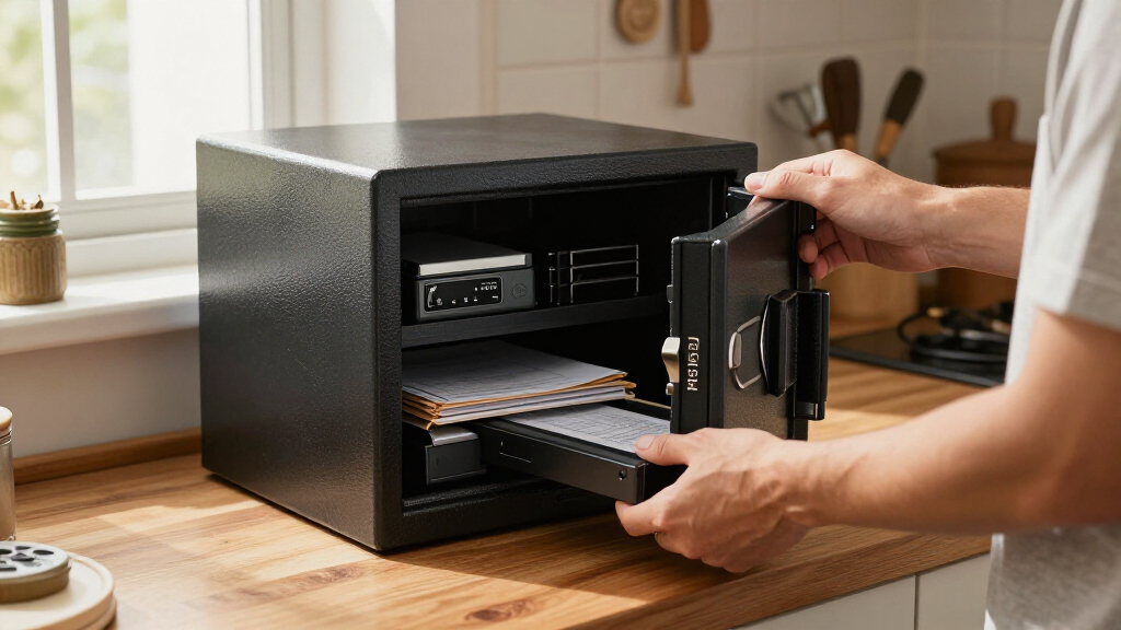 best fire resistant home safe for records