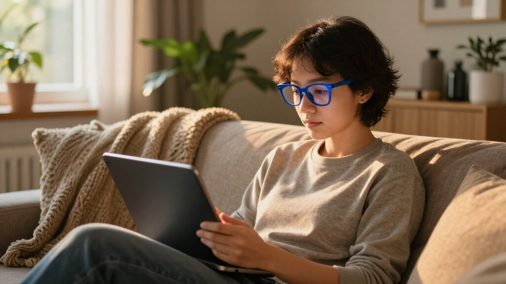 portable blue light glasses