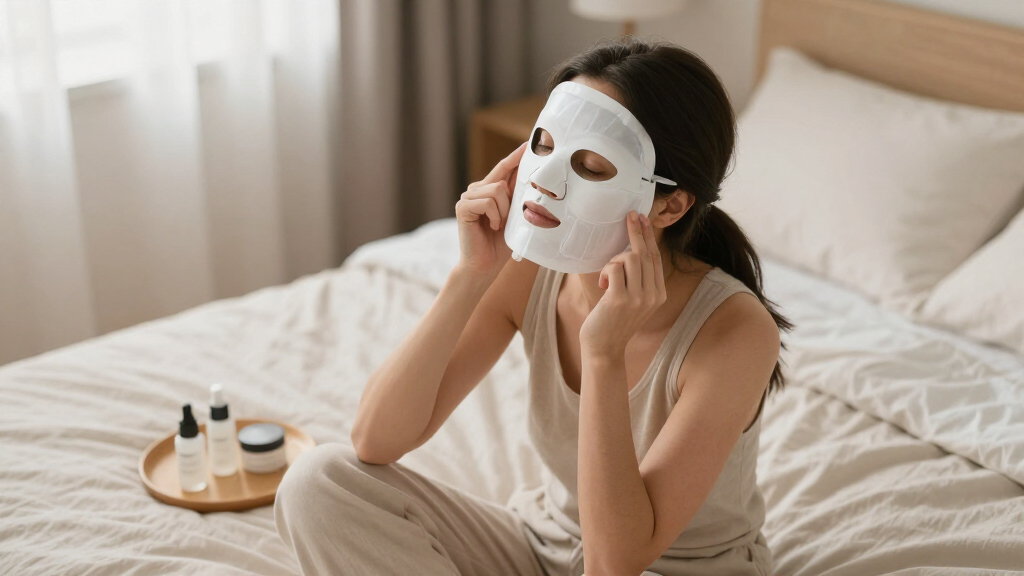 at-home LED facial masks