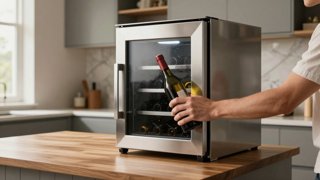 best wine fridge for kitchen island