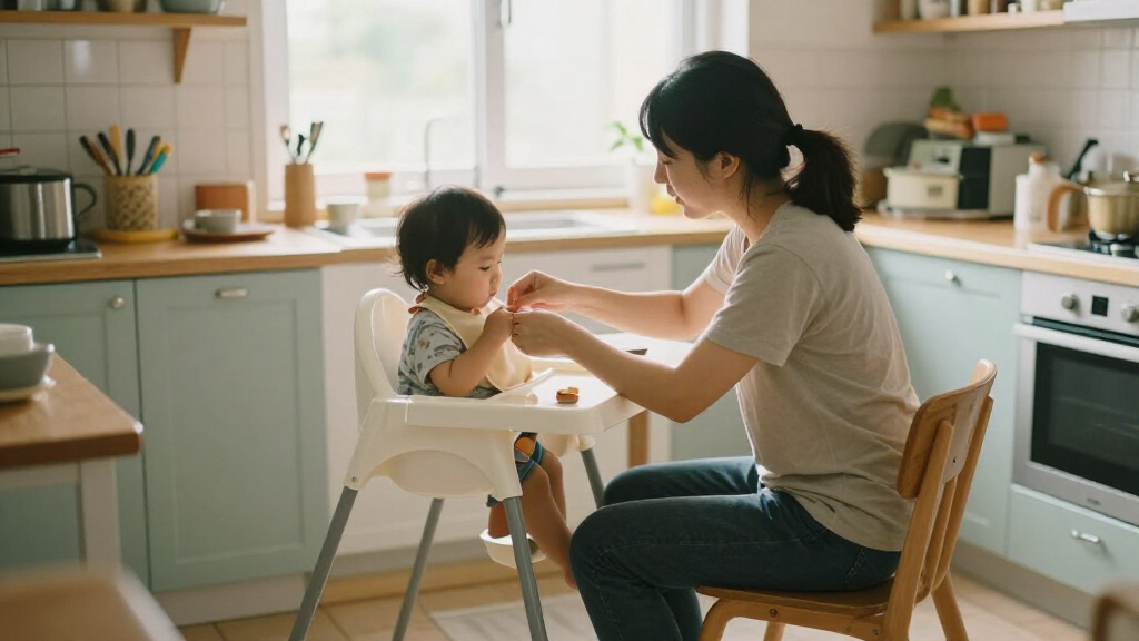high chairs for small spaces