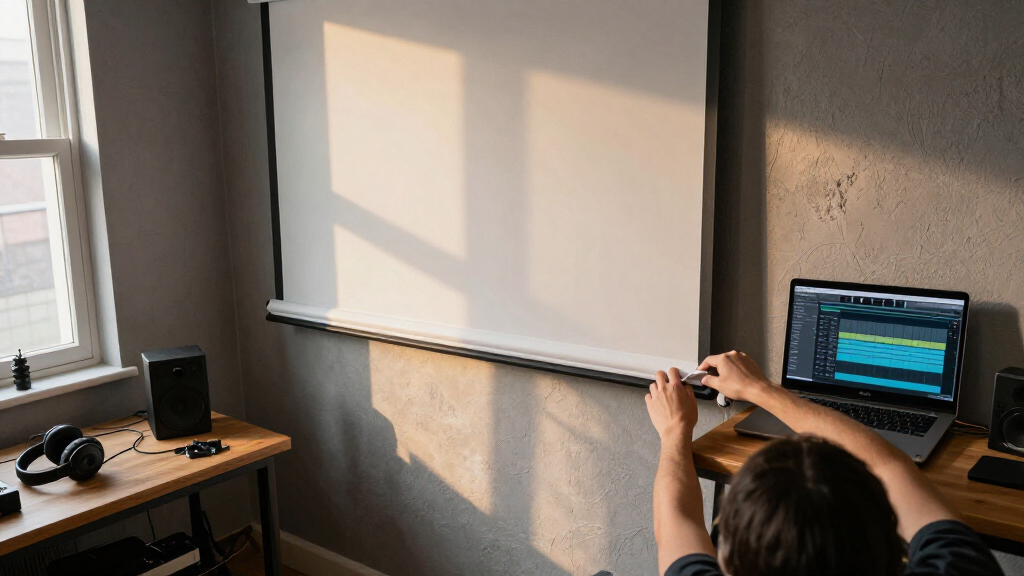 best 16:9 projector screen for mixed content