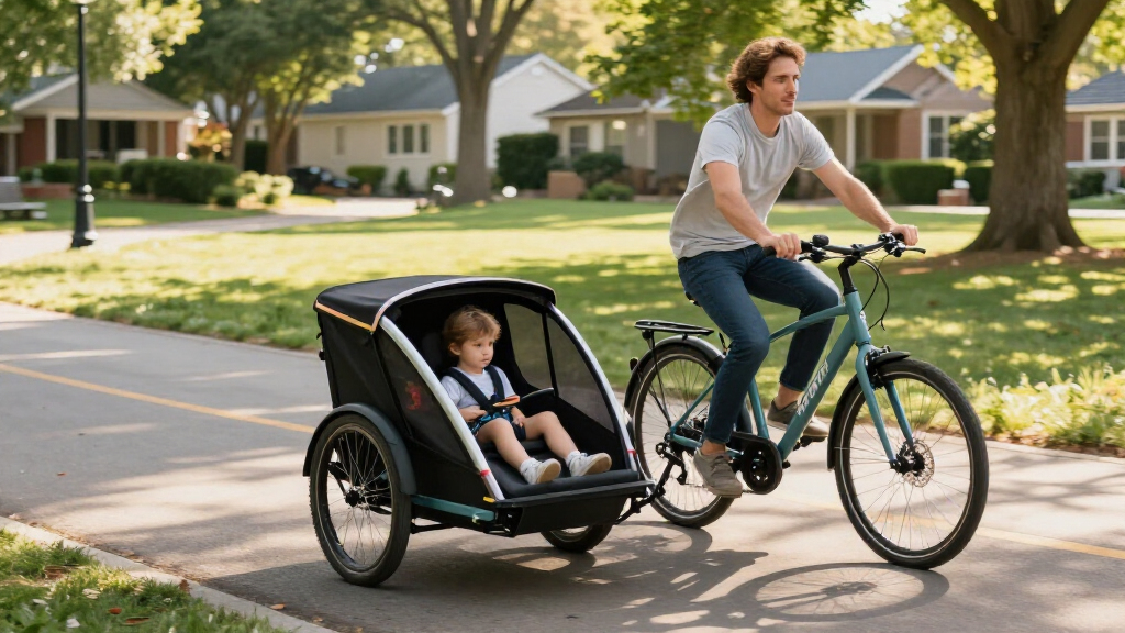electric bike cargo trailers