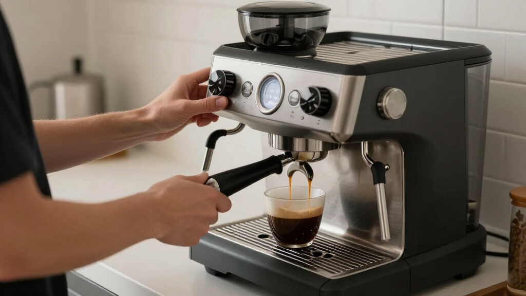 best dual boiler espresso machine with flow control for home