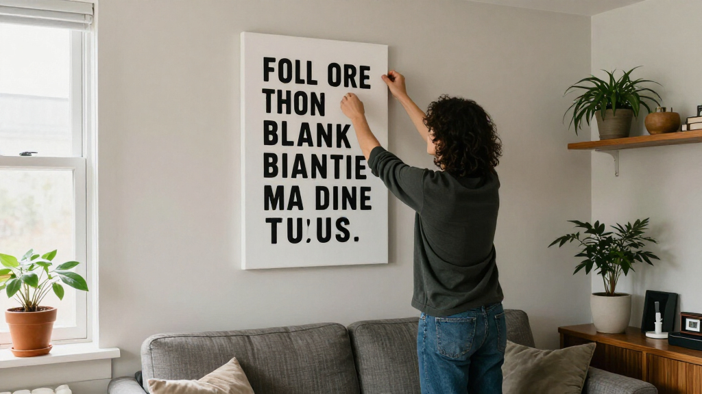 motivational quote wall art