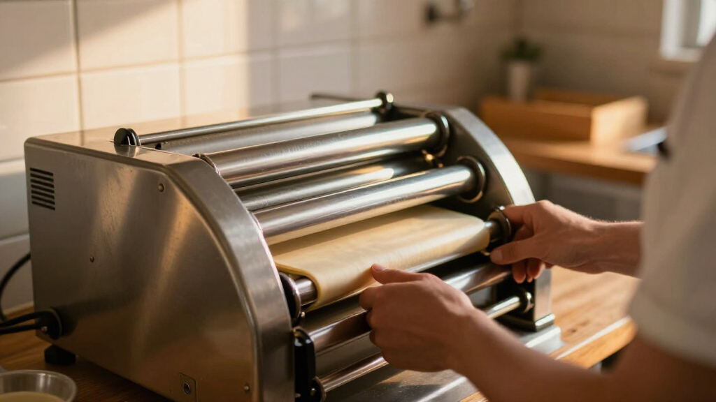 high end dough sheeter machine for pizza dough