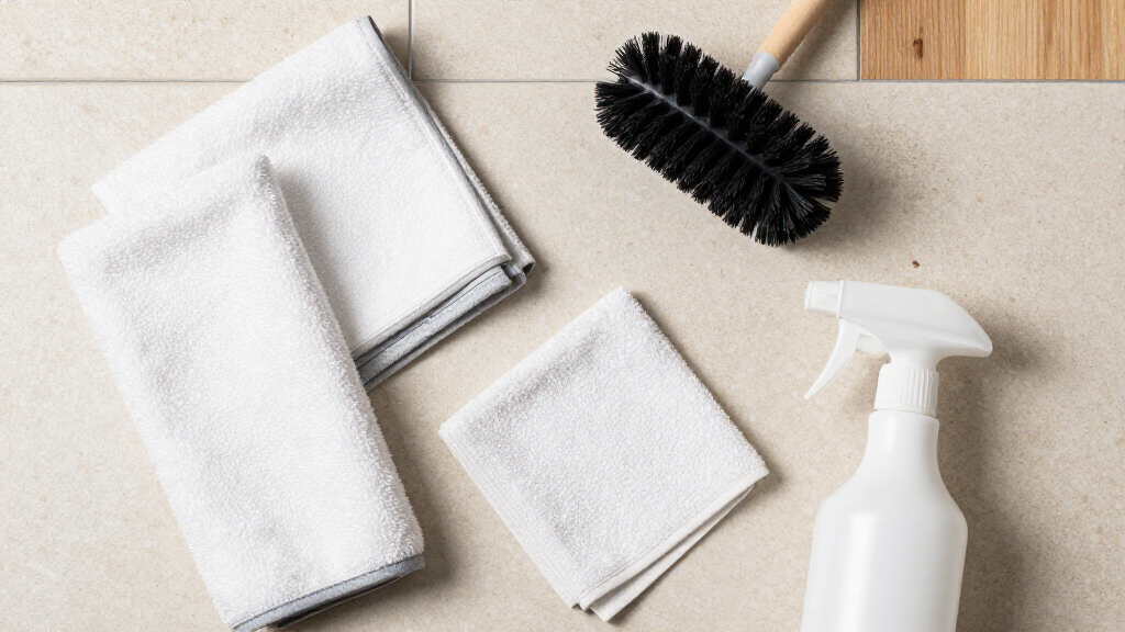 shower and grout scrub brushes
