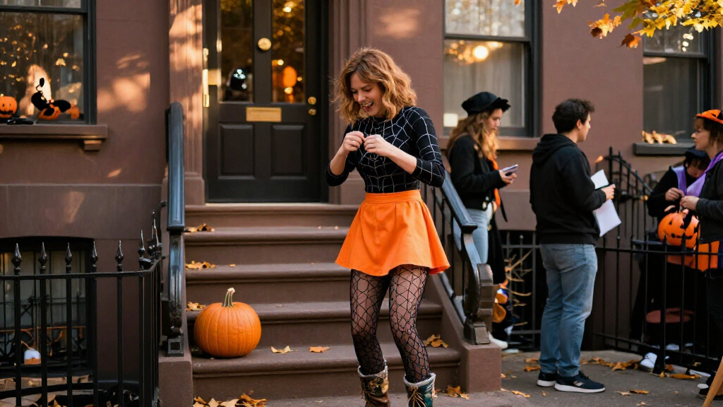 Halloween costume tights