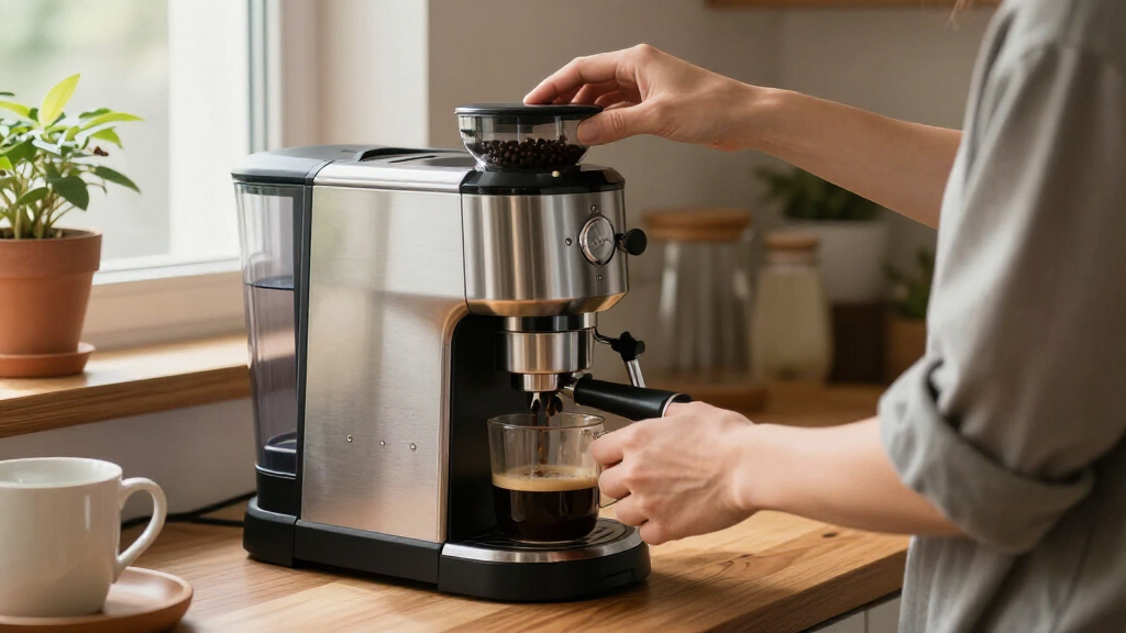 highend coffee makers with grinder