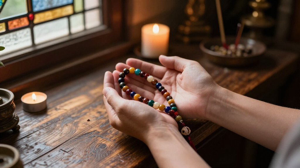 religious prayer beads
