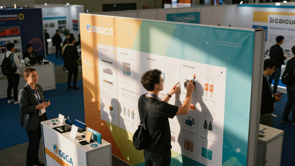 best commercial trade show display backdrop for conference exhibitors