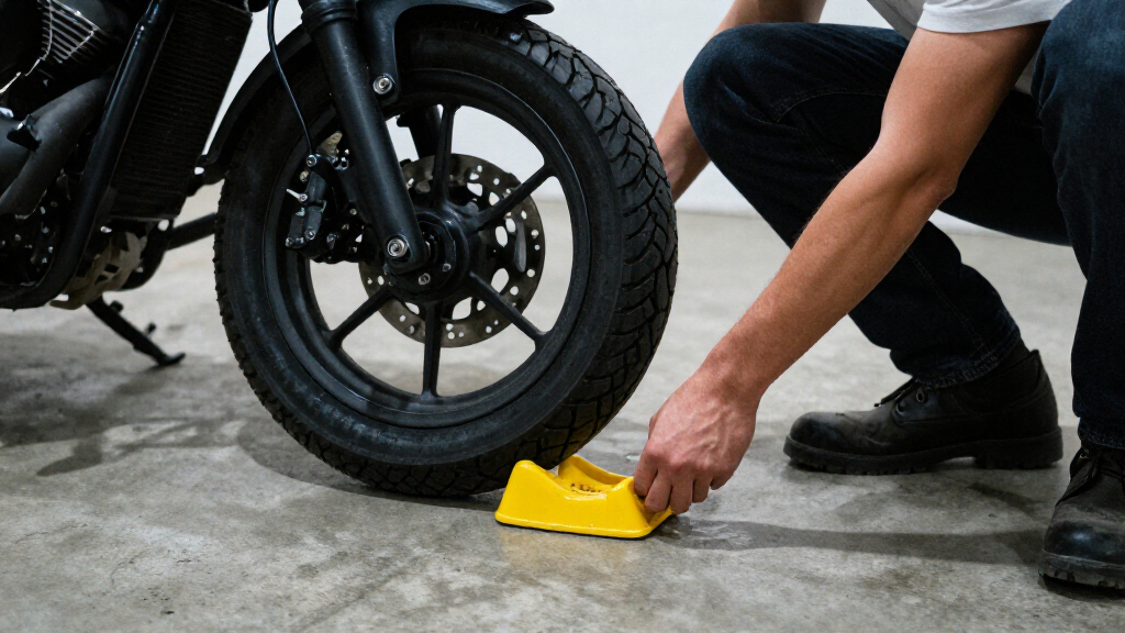motorcycle wheel chocks
