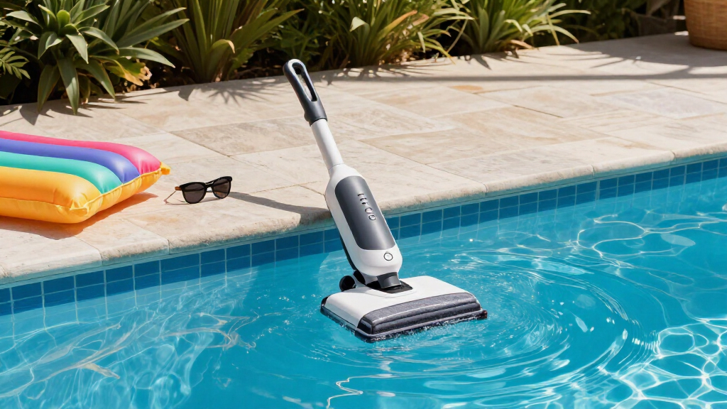self cleaning pool vacuum