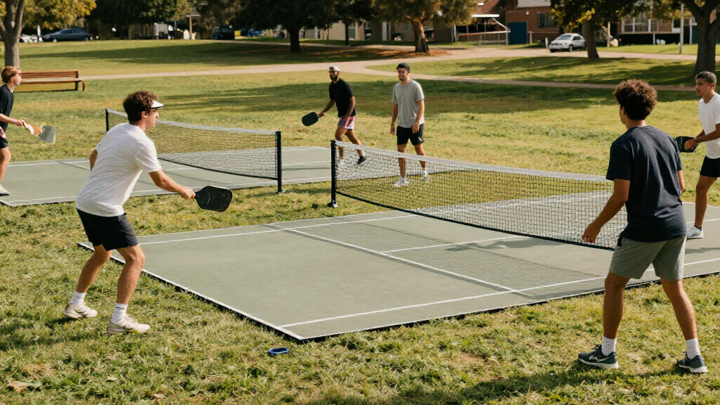portable pickleball net