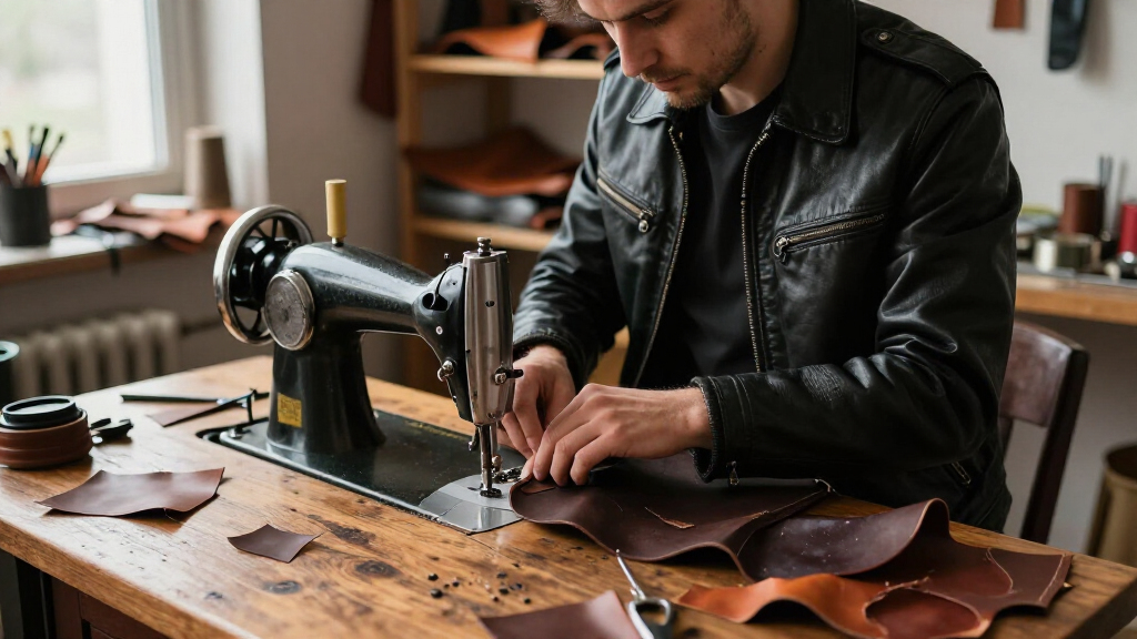men's casual leather jackets