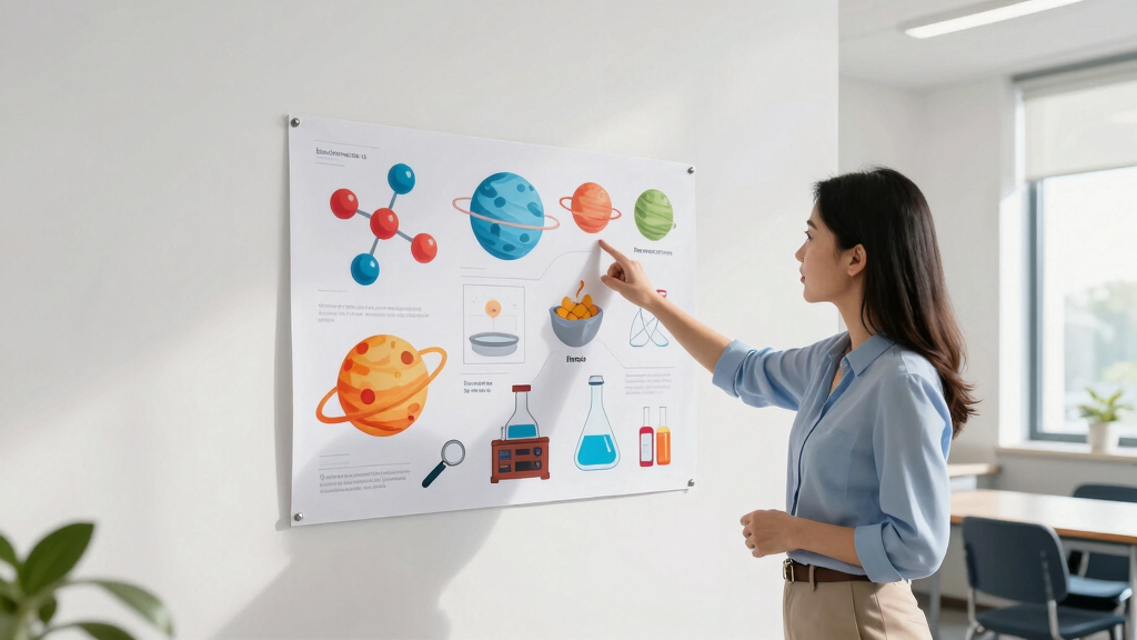educational science reference posters