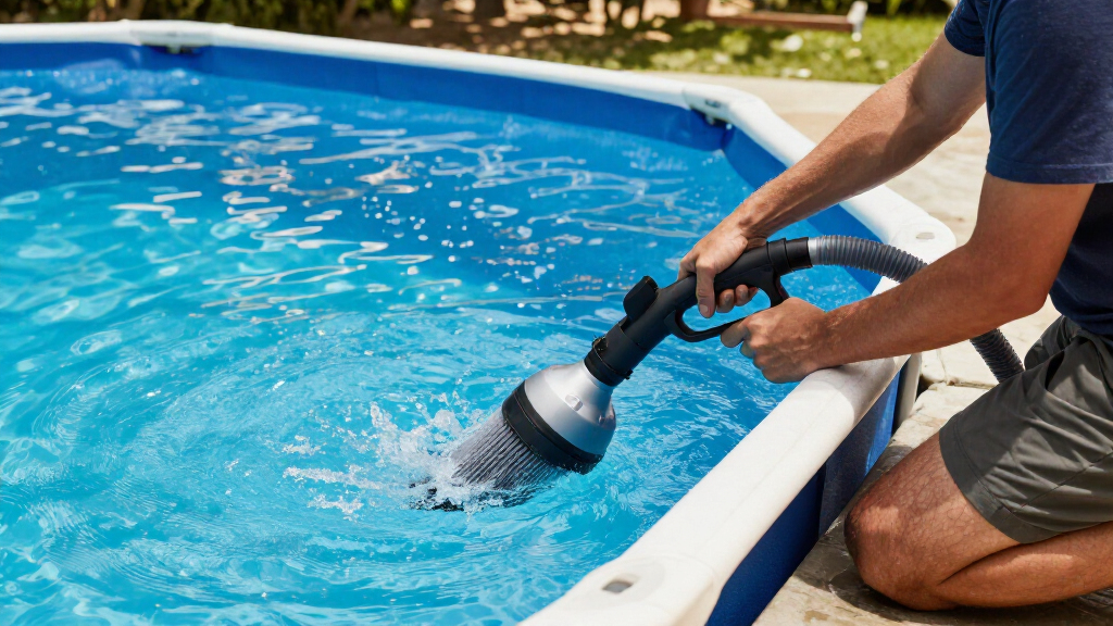 above ground pool vacuums