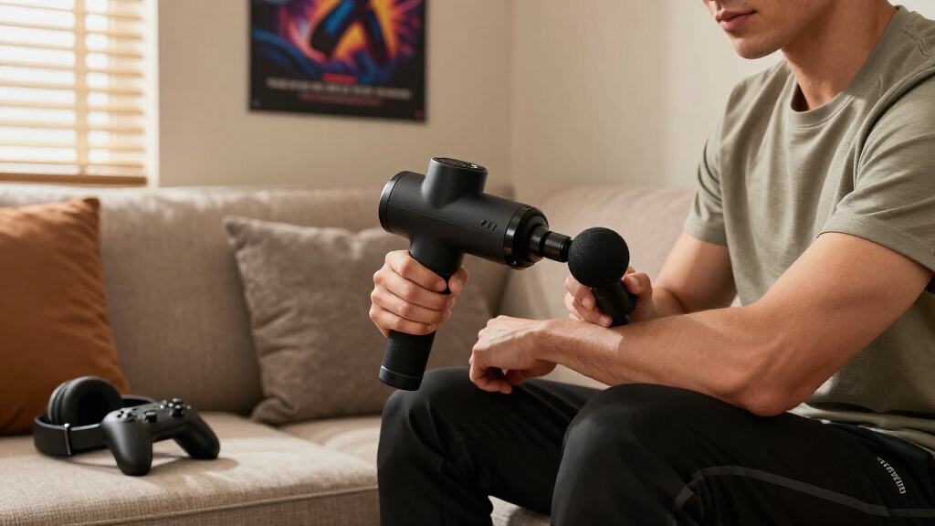 massage guns for gamers