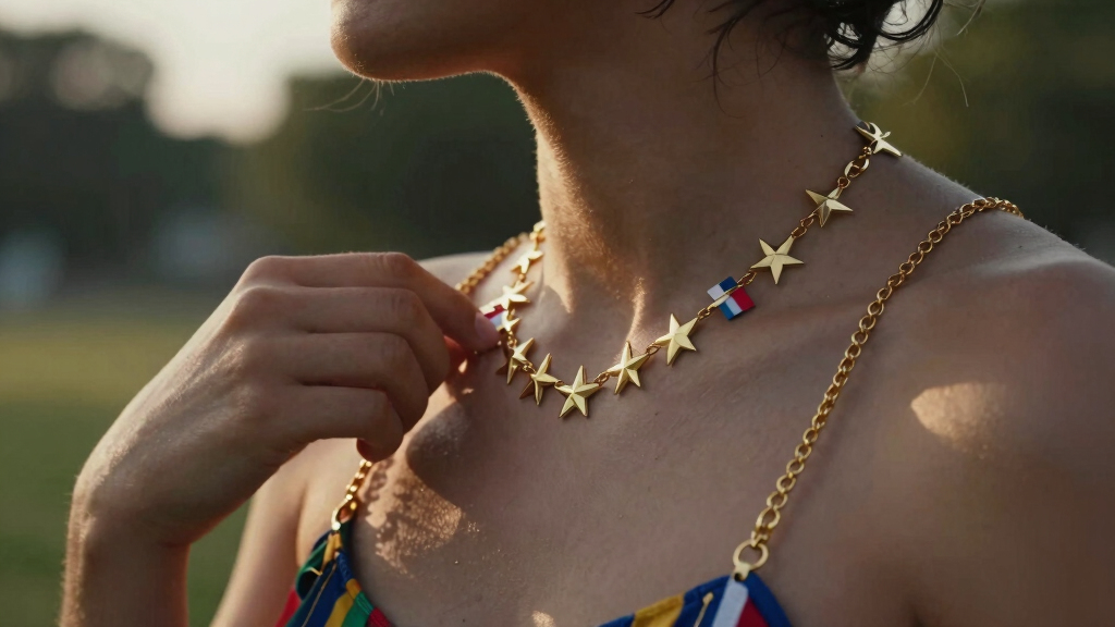 patriotic body jewelry
