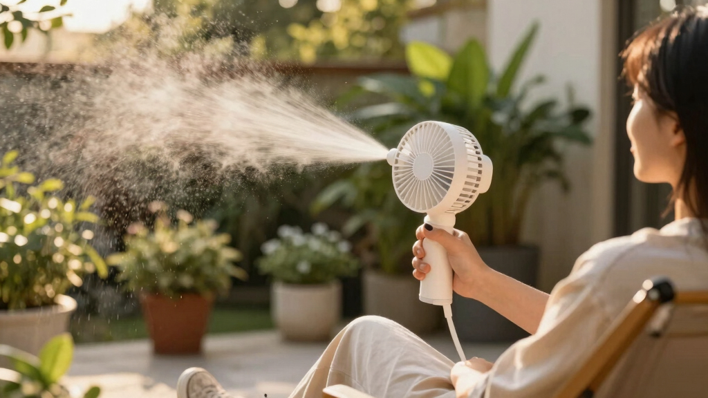 outdoor patio misting fans