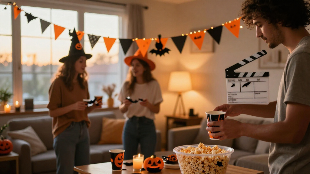 movie-themed Halloween party supplies