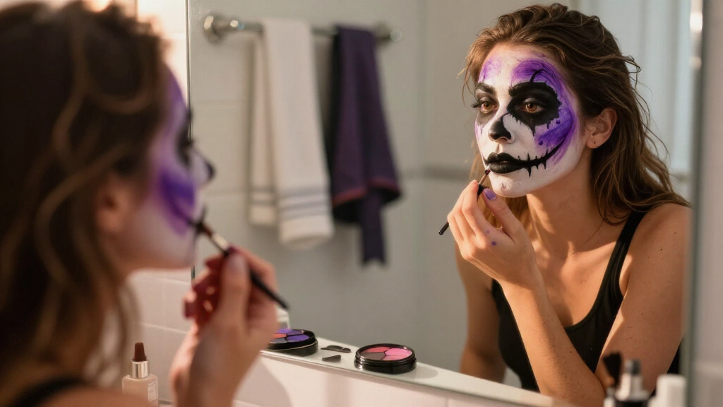 Halloween face makeup kits