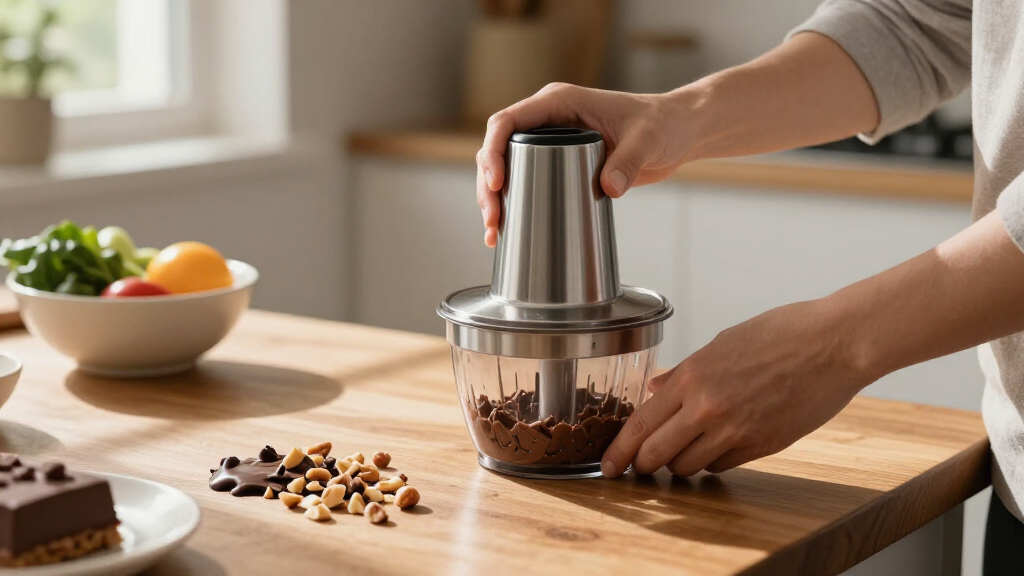 mini food processor for nuts and chocolate powerful