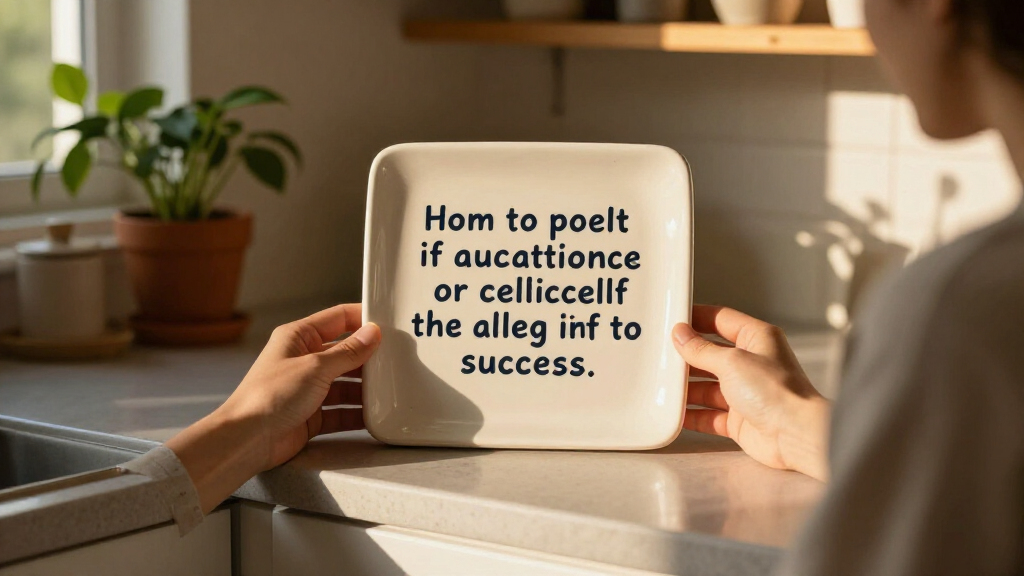 success quote ceramic plaques