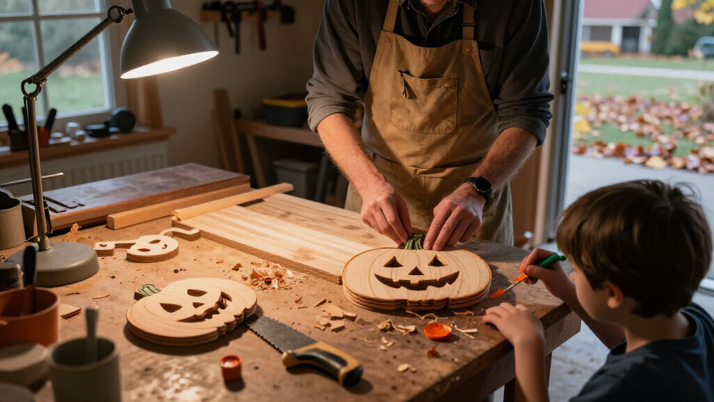 Halloween woodworking project kits
