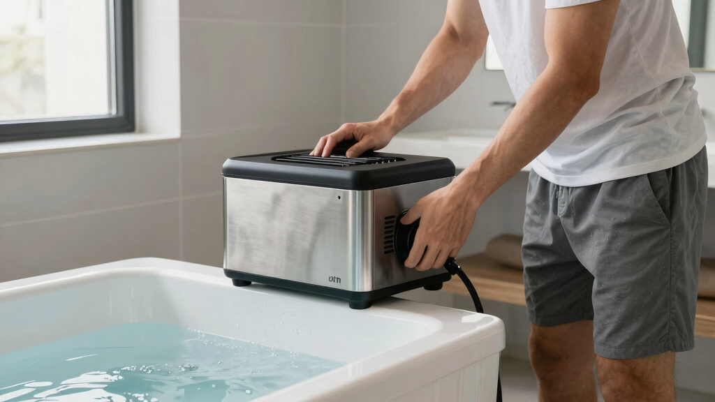 chiller for cold plunge for small spaces