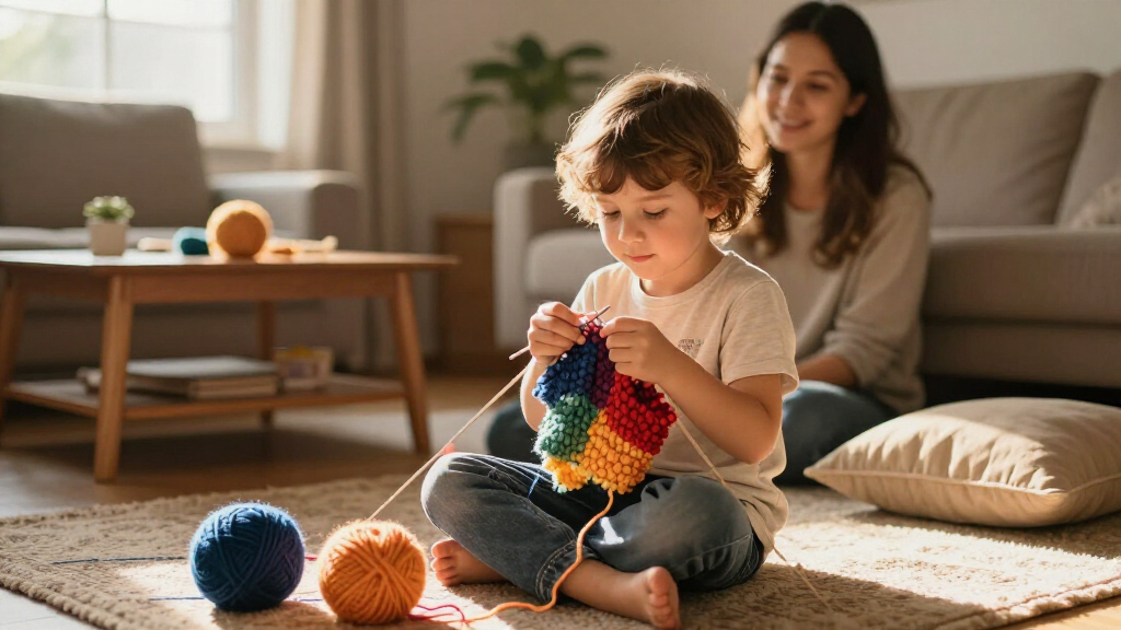 kids knitting kits