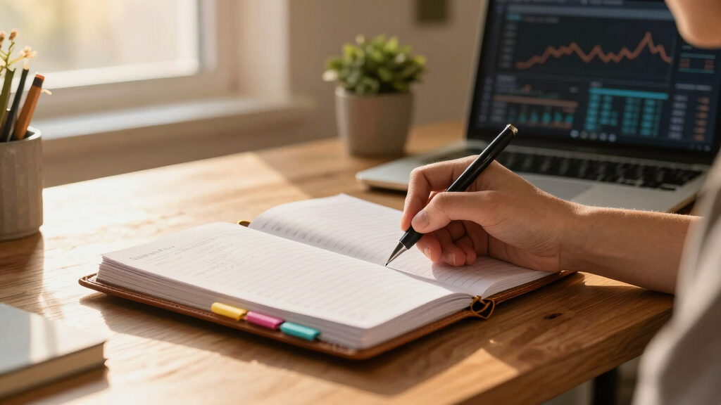 investment tracking notebooks