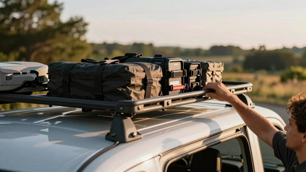 van roof rack storage solutions