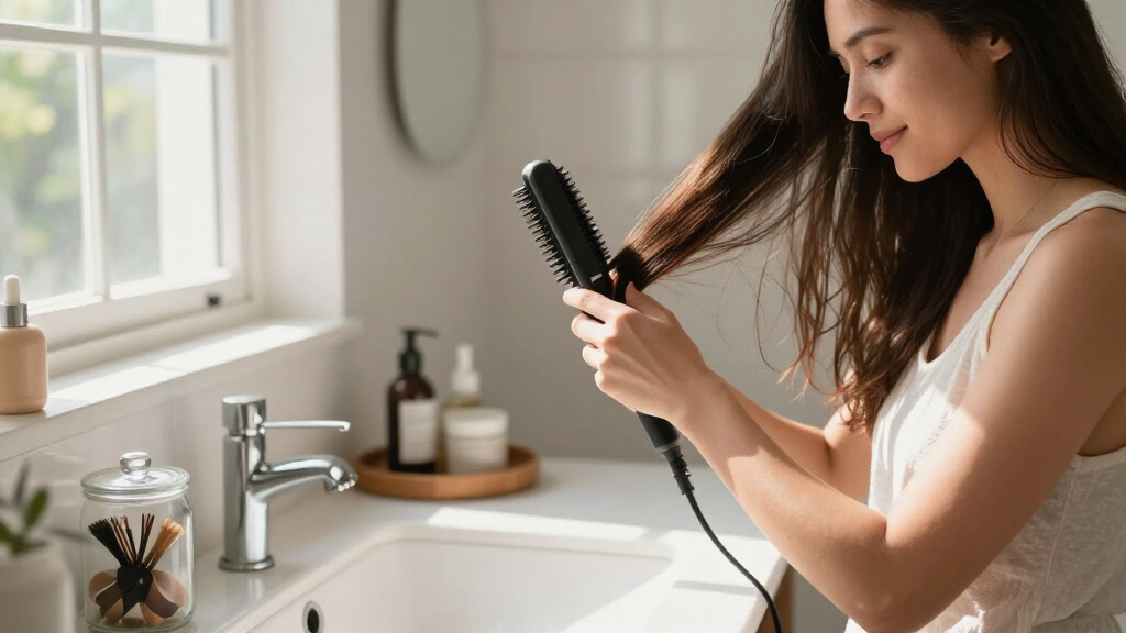 straightening brushes