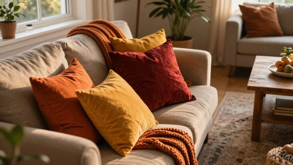fall decorative throw pillows
