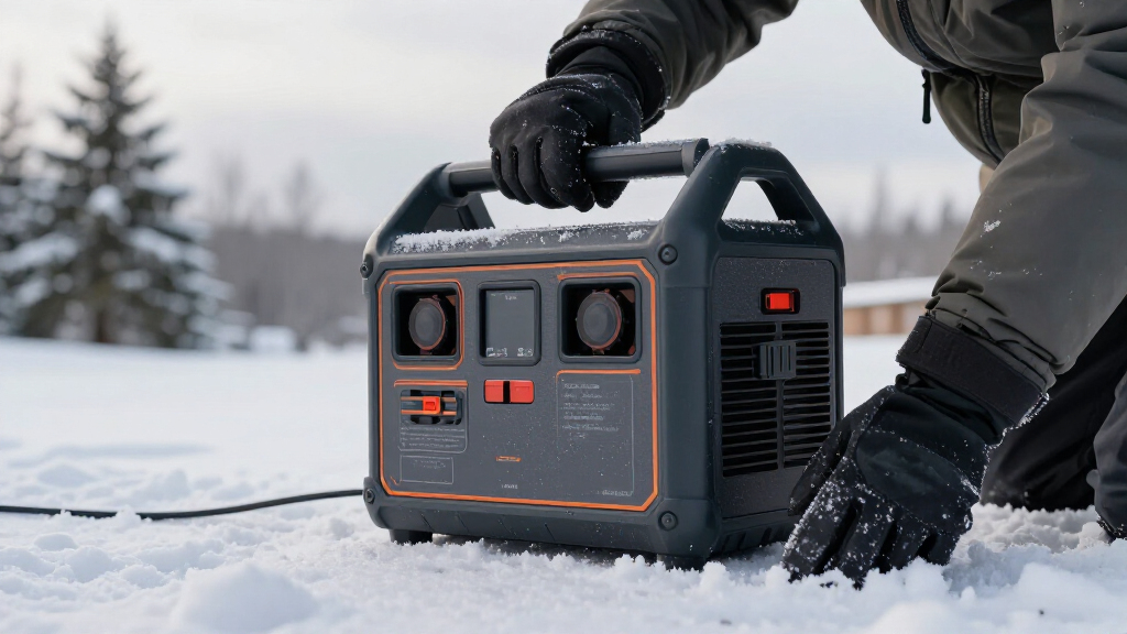 portable power station low temperature operation