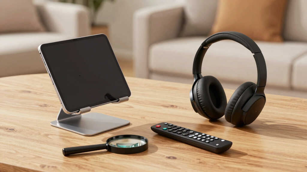 senior-friendly sports viewing accessories