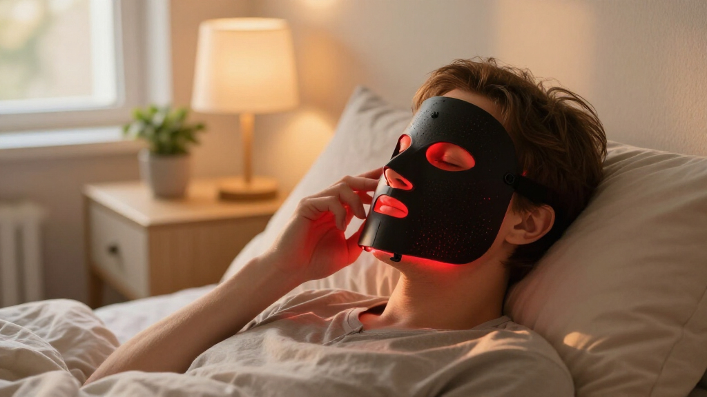 red light therapy face masks