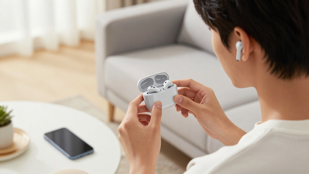 wireless Bluetooth earbuds