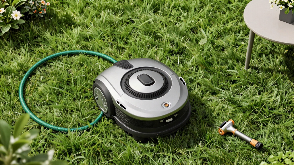 robotic lawn mower for complex lawns